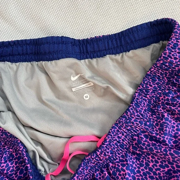 Nike Purple & Pink Printed Shorts - Picture 3 of 3